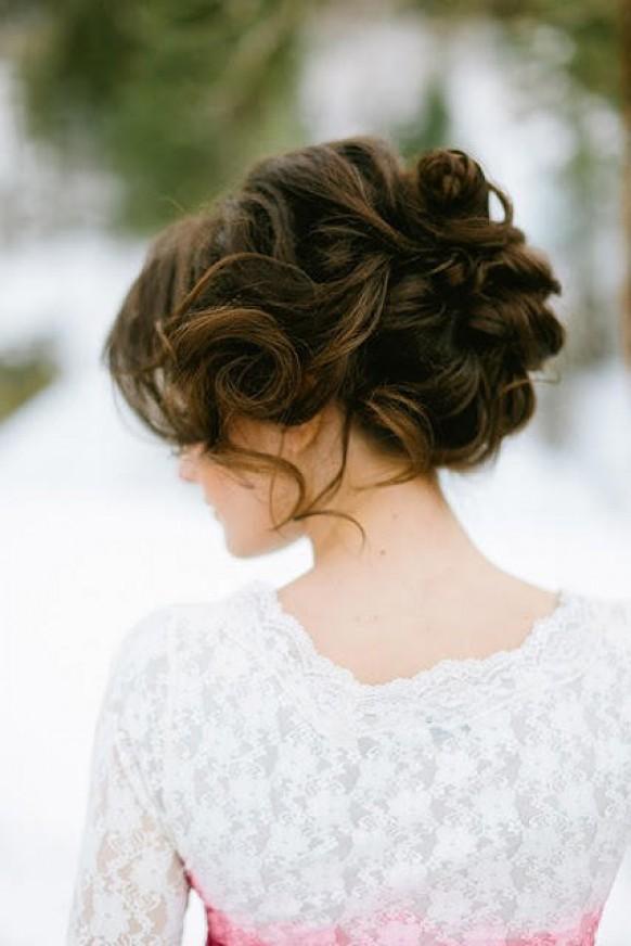 Easy And Sleek Wavy Updo Bride Hairstyle Best Bride And