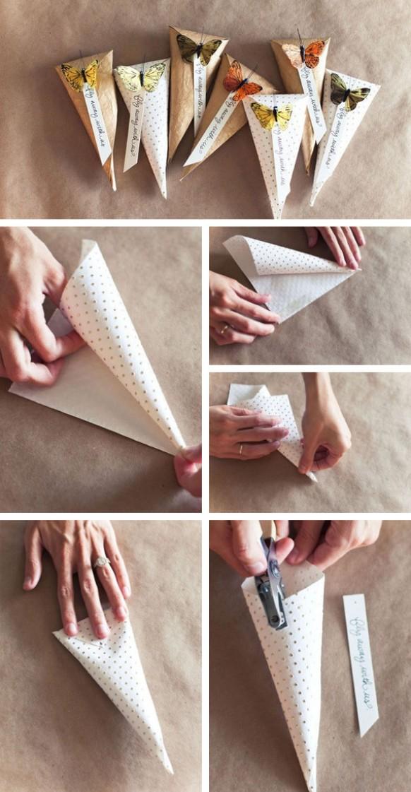 Cheap Wedding Favor ♥ DIY Favor Bags Tutorial 1911818 Weddbook