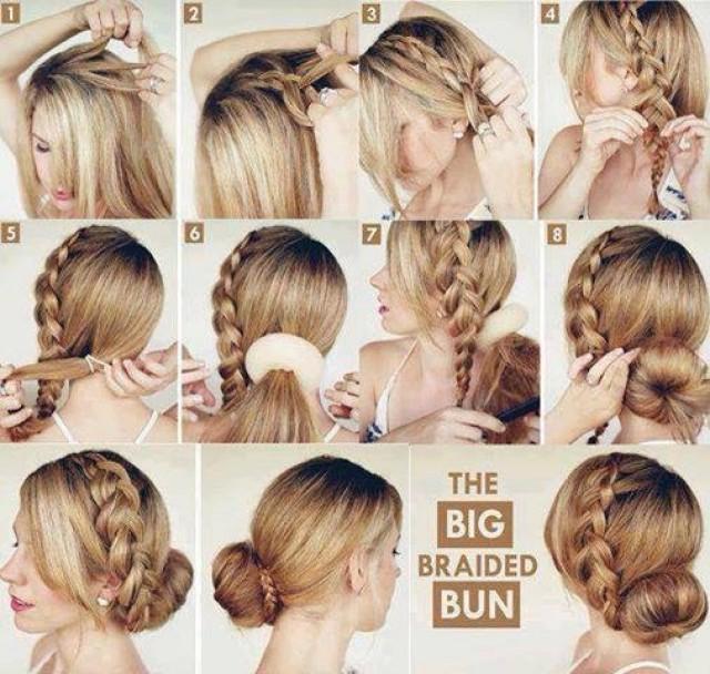 Bun Hair Model Braid And Bun Hair Do 2026559 Weddbook