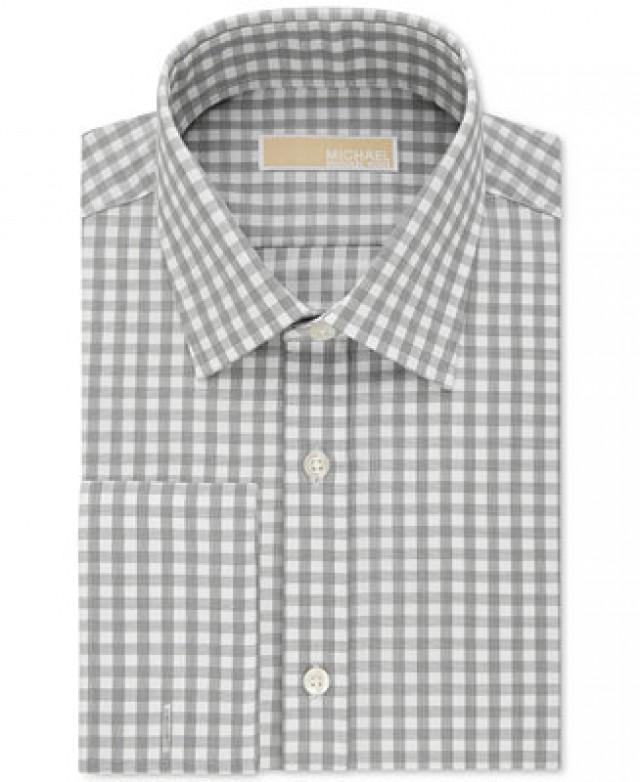 michael kors french cuff dress shirt