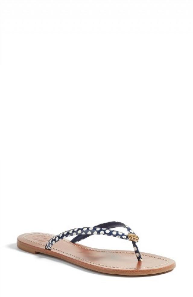 terra flip flop tory burch