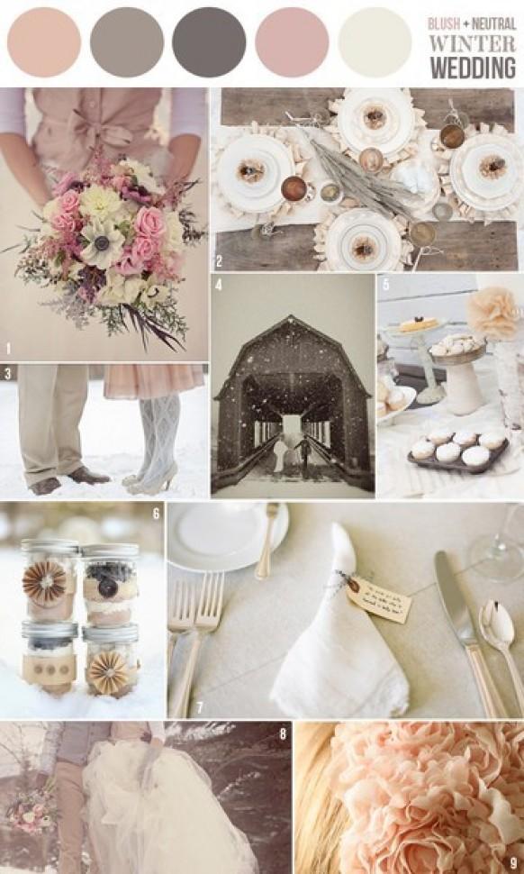 Blush Wedding Blush Wedding Color Palettes 798534 Weddbook