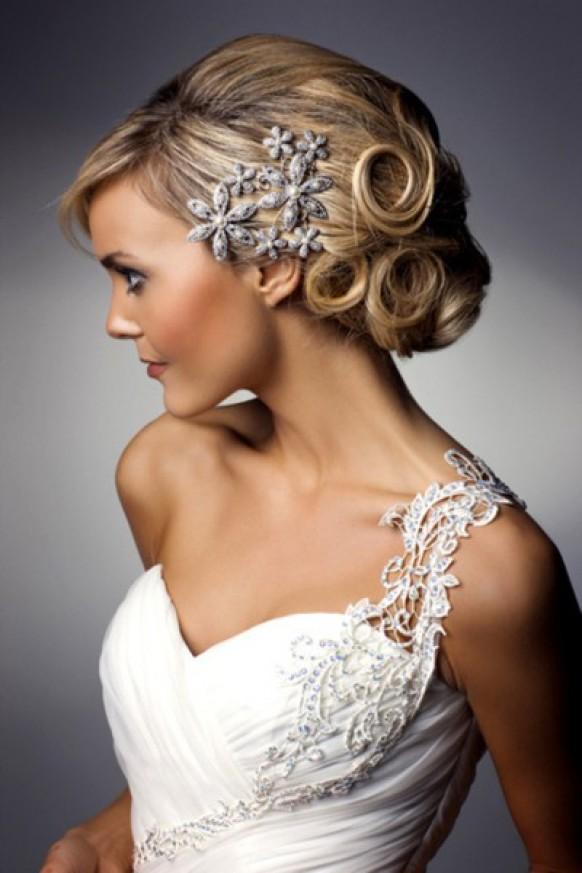  Updo Hair Model - Stunning Wedding Updo Hairstyle #804066 - Weddbook