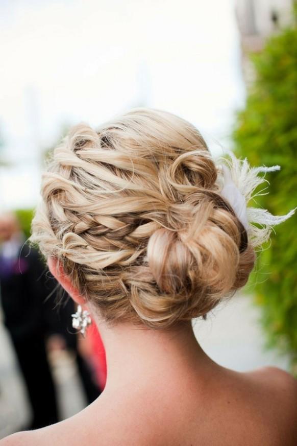 Wunderschöne Hochzeit Frisuren ♥ Hochzeits Hochsteckfrisur Frisur