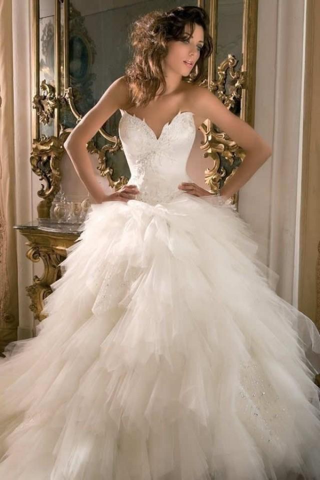New Top White/ivory Wedding Dress Custom Size 2-4-6-8-10-12-14-16-18-20 ...