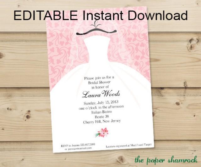 Editable Traditional Wedding Invitations 9