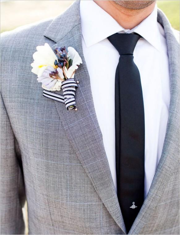 Bouquet/Flower - White Boutonniere #793420 - Weddbook